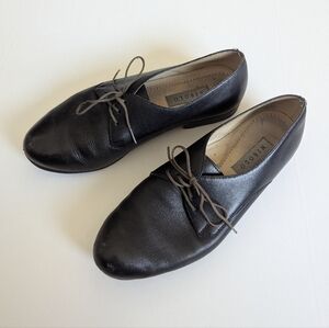 Nisolo Oliver Oxford, Black Leather, Size 7.5